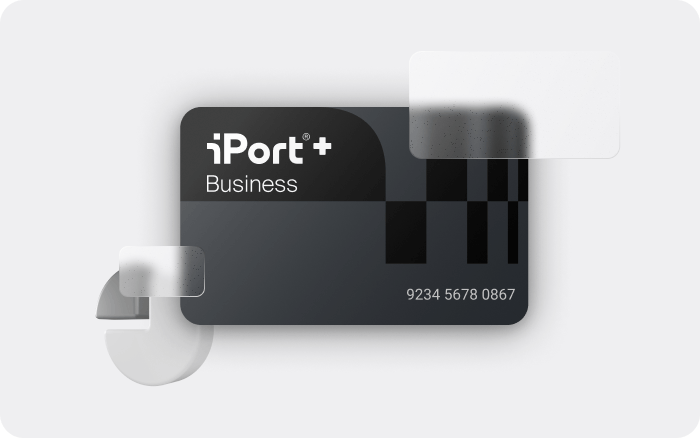 iport+ business card