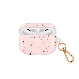 Чехол Uniq COEHL Terrazzo розовый, для AirPods Pro photo 1