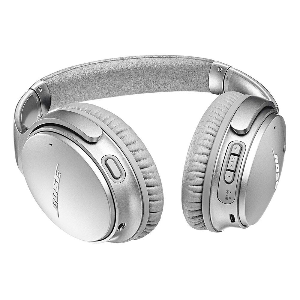 Беспроводные наушники Bose QuietComfort 35 ll, серебристый— фото №1