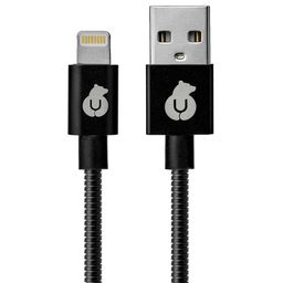 Кабель uBear USB / Lightning, 1,2м, черный— фото №0