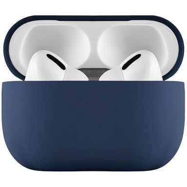 Чехол uBear Touch Pro Silicone Case темно-синий, для AirPods Pro 2— фото №0