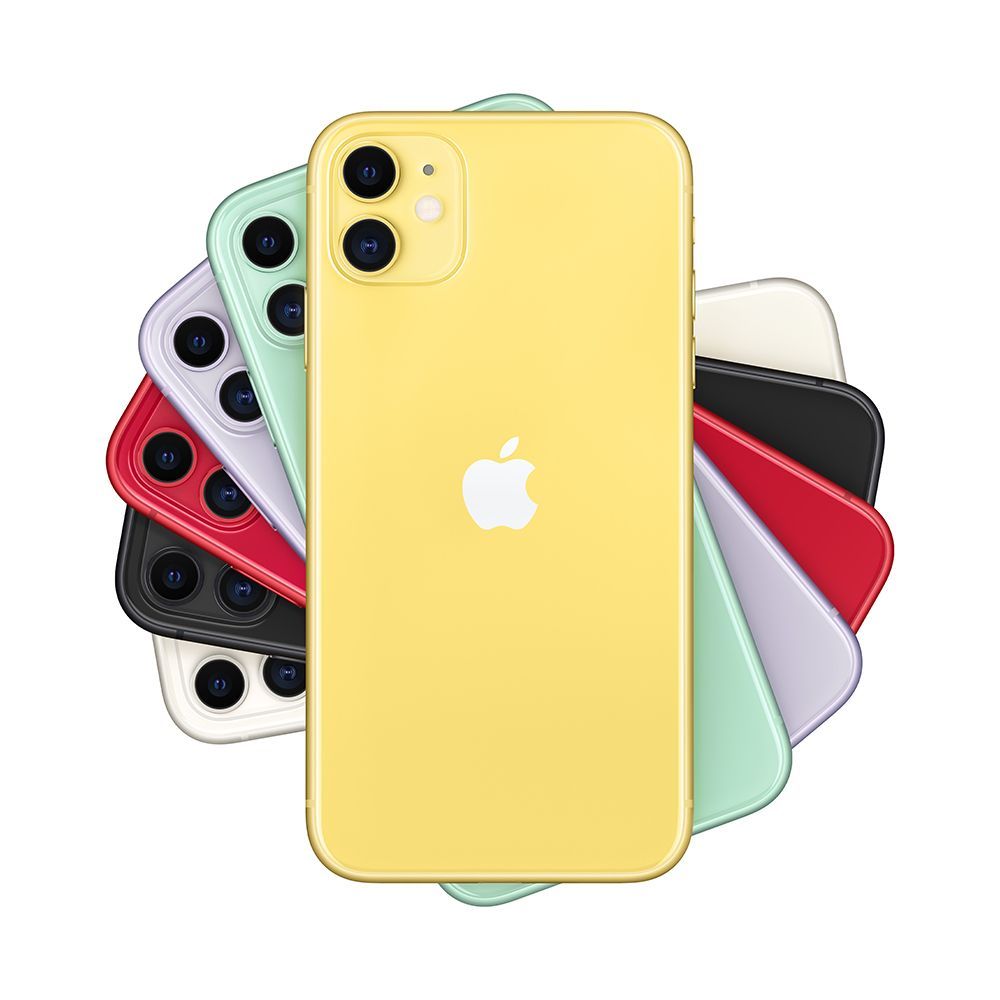 iPhone 11 64Gb, желтый— фото №1