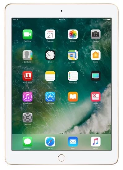 2017 Apple iPad 9,7″ (32Gb, Wi-Fi, серебристый)— фото №1