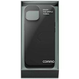 Чехол-накладка COMMO Shield Case для iPhone 14, силикон, черный— фото №1