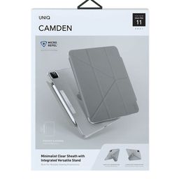 Чехол-книжка Uniq Camden для iPad Pro 11 (3-го поколения) (2021), полиуретан, серый— фото №4