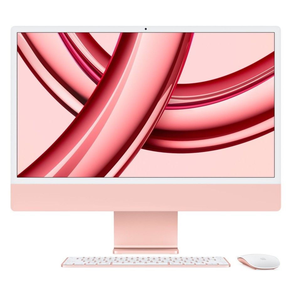 2023 Apple iMac 24″ розовый (Apple M3, 8Gb, SSD 256Gb, M3 (10 GPU))— фото №0