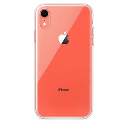 Чехол-накладка Apple Clear Case для iPhone XR, полиуретан, прозрачный— фото №4