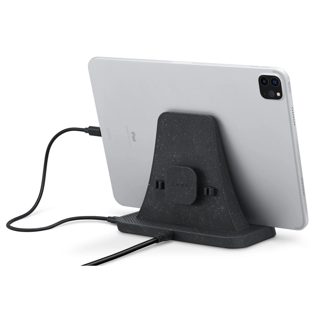 Зарядное устройство беспроводное Zens 60W iPad/Macbook Air charging stand, 60Вт, черный— фото №4