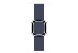 Apple Watch Series 2 (MNP82RU/A) - 38 мм, нержавеющая сталь, тёмно-синий ремешок с современной пряжкой— фото №2