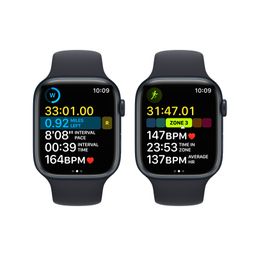 Apple Watch Series 8 GPS + Cellular 41mm (корпус - темная ночь, IP6X)— фото №6