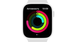 Apple Watch Series 1 (MNNL2RU/A) - 42 мм, серебристый алюминий, белый спортивный ремешок— фото №1