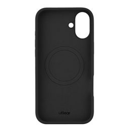 Чехол-накладка uBear Touch Mag Case для iPhone 16 Plus, силикон, черный— фото №2