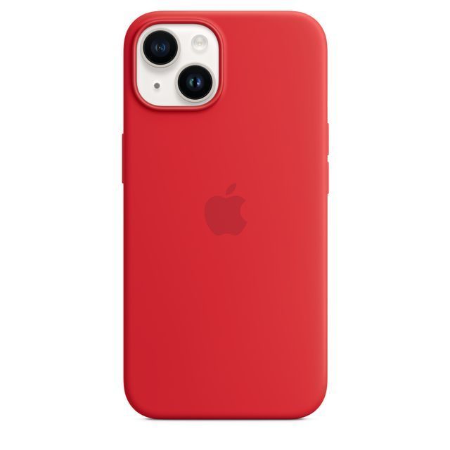 Чехол-накладка Apple MagSafe для iPhone 14, силикон, (PRODUCT)RED— фото №0