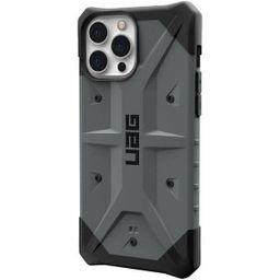 Чехол-накладка UAG Pathfinder для iPhone 13 Pro Max, поликарбонат, серебристый— фото №3