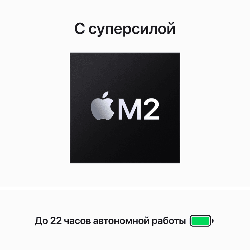 2023 Apple MacBook Air 15.3″ серый космос (Apple M2, 16Gb, SSD 512Gb, M2 (10 GPU))— фото №3