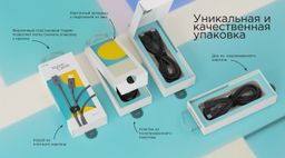 Кабель VLP Nylon Cable USB-C / USB-C, A, 100Вт  1,2м, темно-синий— фото №2