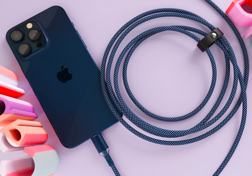 Кабель VLP Diamond Cable USB-C / USB-C 1,2м, темно-синий— фото №3