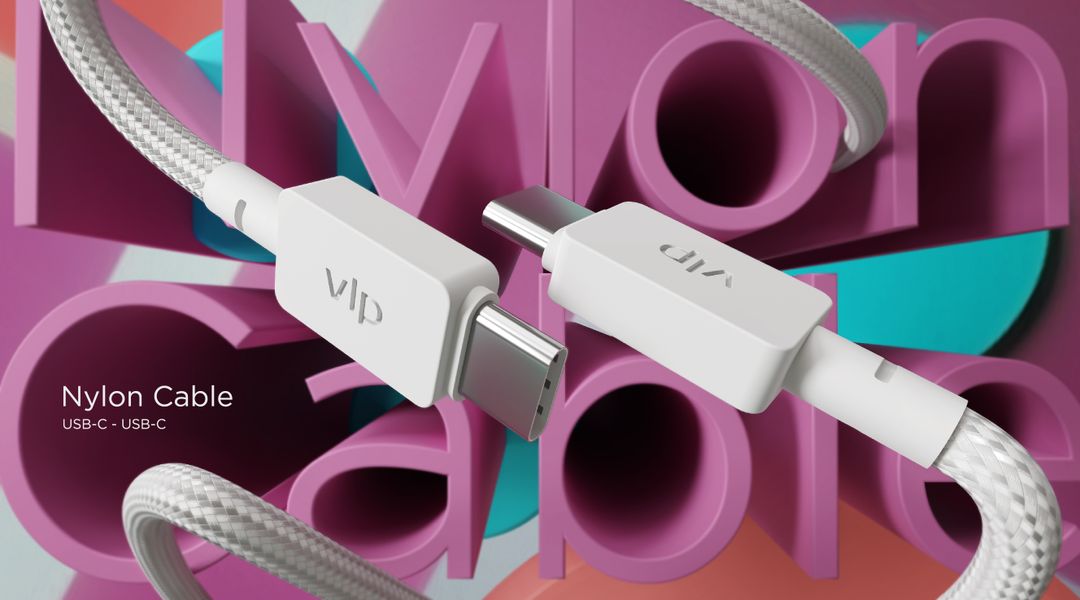 Кабель VLP Nylon Cable USB-C / USB-C, A, 100Вт  2м, черный— фото №6