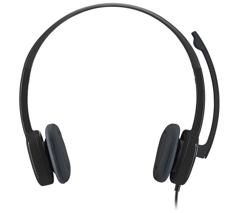 Гарнитура Logitech Stereo Headset H151, черный— фото №1