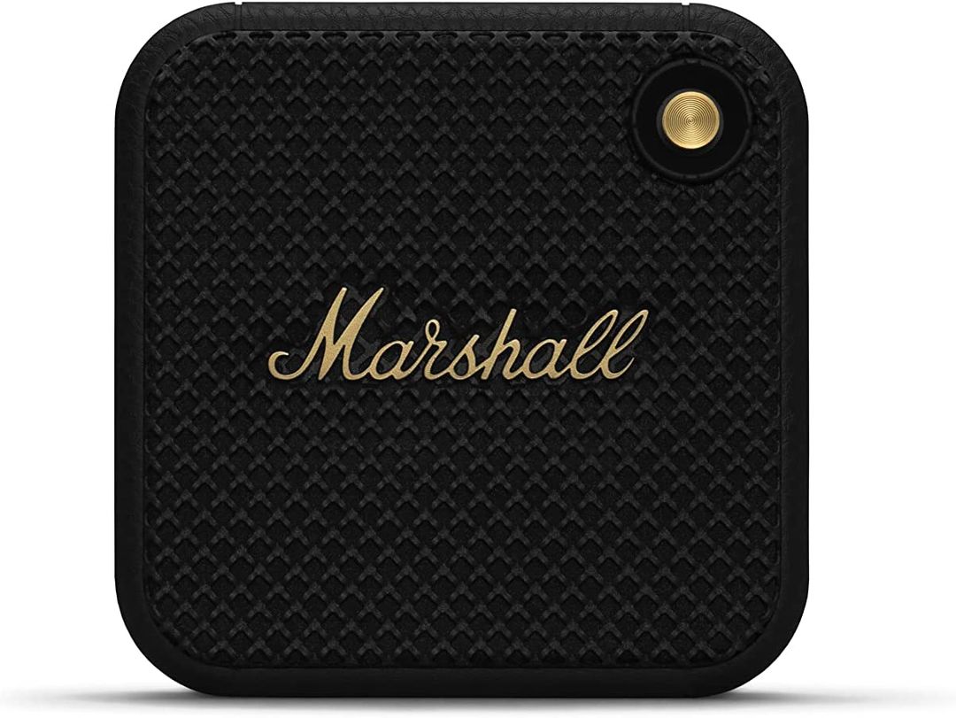 Акустическая система Marshall Willen Black and Brass, 10 Вт черный/золотой— фото №0