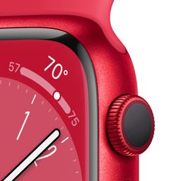 Apple Watch Series 8 GPS + Cellular 41mm (корпус - (PRODUCT)RED, IP6X)— фото №2