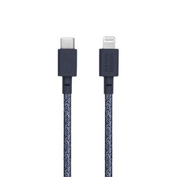 Кабель Native Union Belt Cable USB-C / Lightning, 3м, синий— фото №1