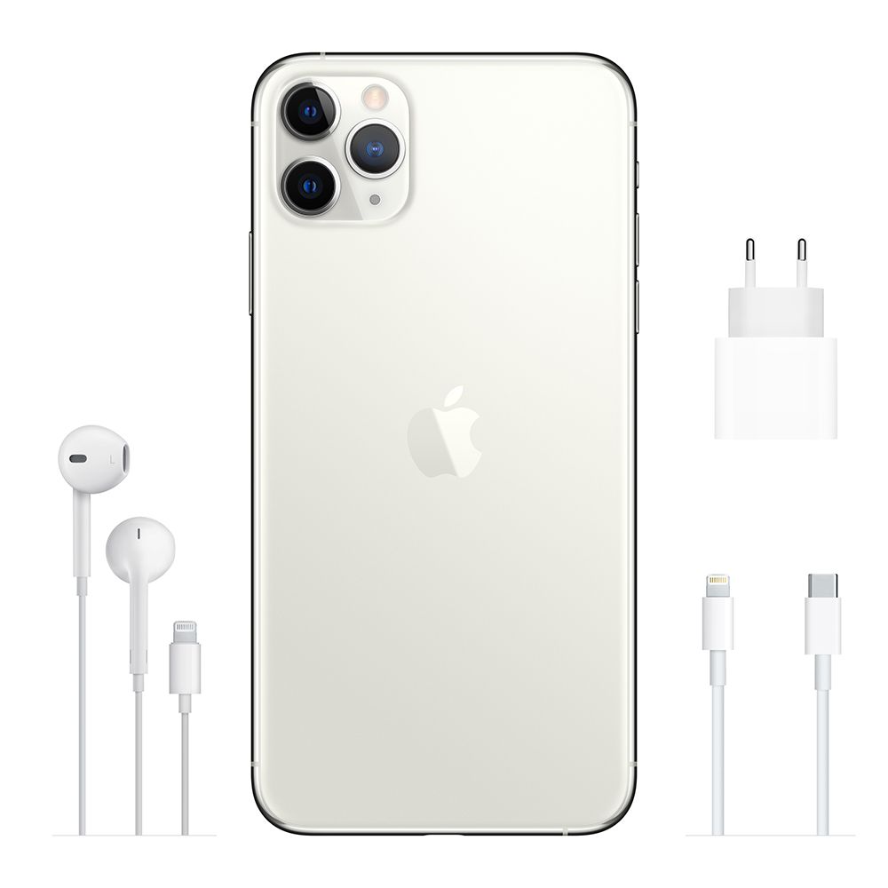 iPhone 11 Pro Max 256Gb, серебристый— фото №3