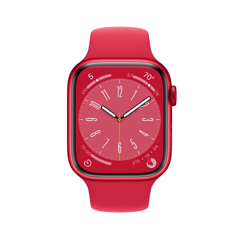 Apple Watch Series 8 GPS + Cellular 45mm (корпус - (PRODUCT)RED, IP6X)— фото №1