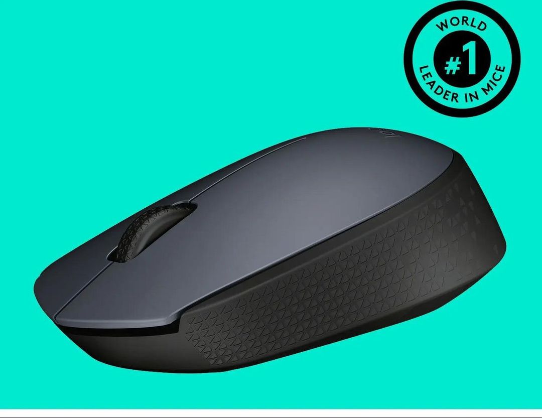 Мышь Logitech M170, беспроводная, серый+черный— фото №9