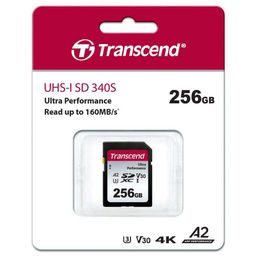 Карта памяти SDXC Transcend 340S, 256GB— фото №1