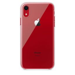 Чехол-накладка Apple Clear Case для iPhone XR, полиуретан, прозрачный— фото №5