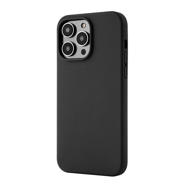 Чехол-накладка uBear Touch Mag Case для iPhone 14 Pro Max, силикон, черный— фото №0