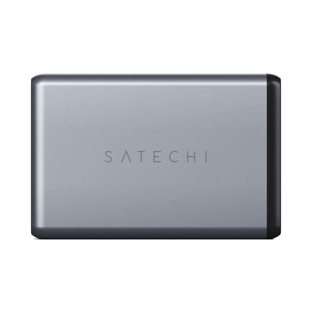 Адаптер сетевой Satechi Pro USB-C PD Desktop Charger,108Вт, серый космос— фото №3