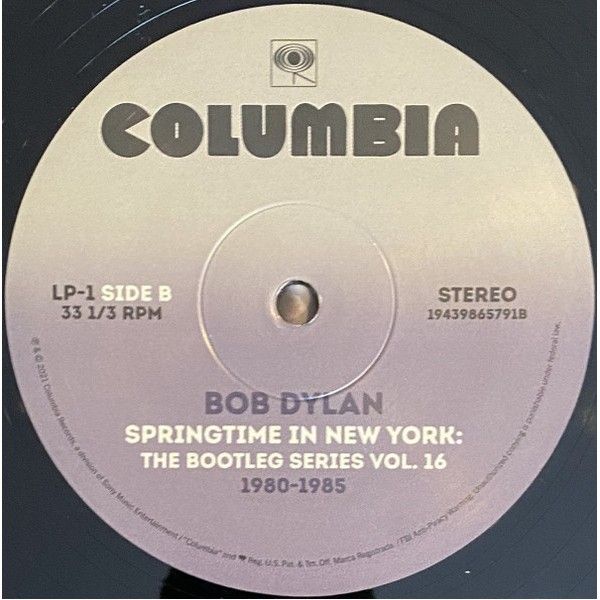 Виниловая пластинка Bob Dylan - Springtime In New York: The Bootleg Series Vol. 16 (1980-1985) (2LP) (2021)— фото №6