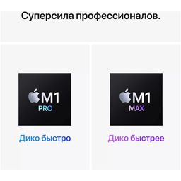 2021 Apple MacBook Pro 16.2″ серебристый (Apple M1 Max, 64Gb, SSD 4096Gb, M1 (32 GPU))— фото №19