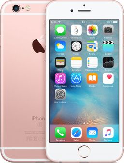 iPhone 6s как новый 64Gb, «Розовое золото»— фото №0