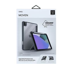 Чехол-книжка Uniq Moven для iPad Pro 11 (3-го поколения) (2021), полиуретан, серый— фото №8