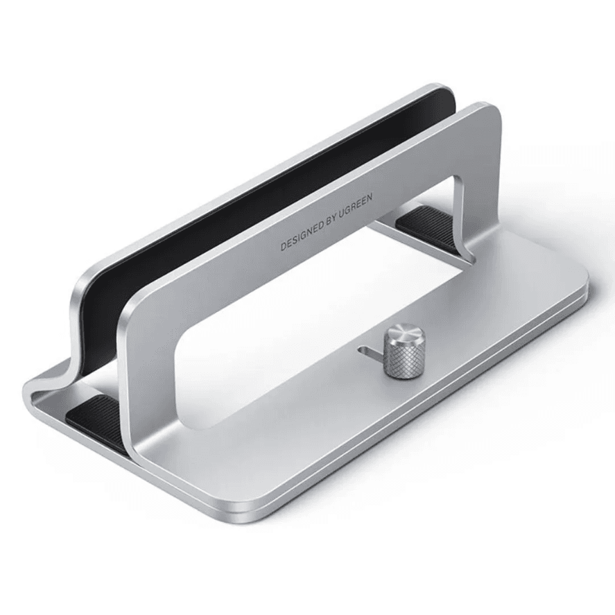 Подставка Ugreen Universal Vertical Aluminum Laptop Stand, серый— фото №0