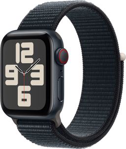 Apple Watch SE 2023 GPS  (корпус - темная ночь, 40mm ремешок Sport Loop темная ночь)— фото №0