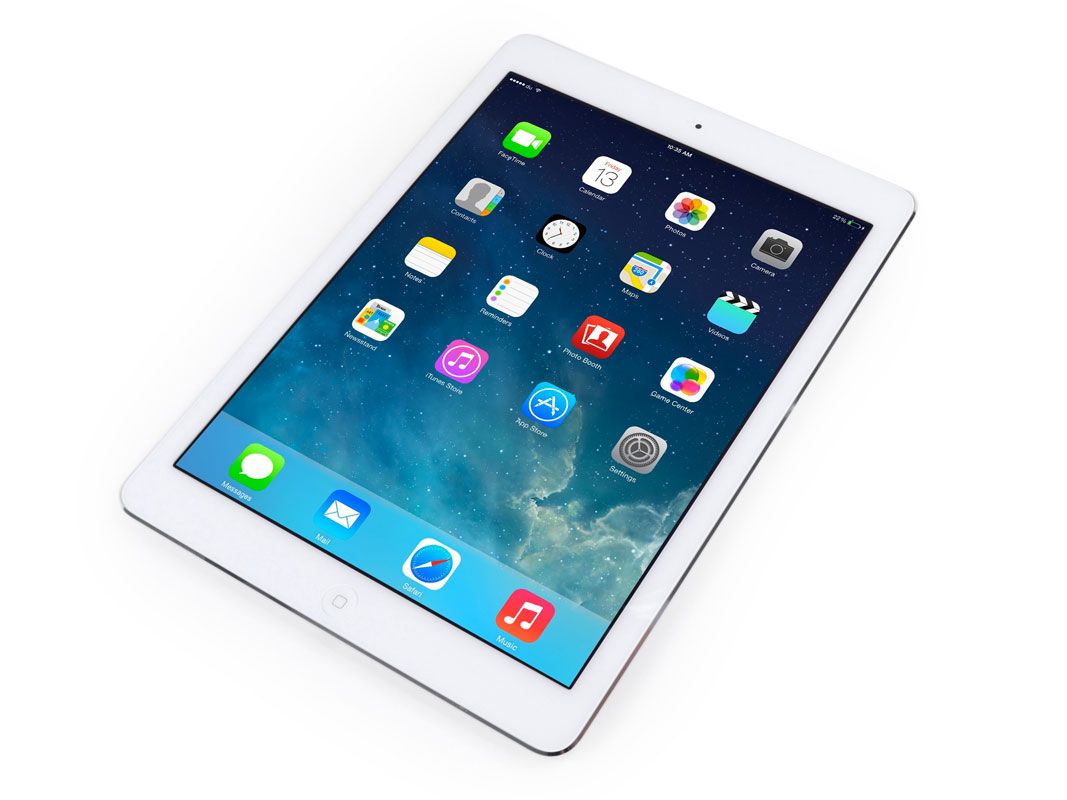 2013 Apple iPad Air 9,7″ (32Gb, Wi-Fi + сотовая связь, серебристый)— фото №1