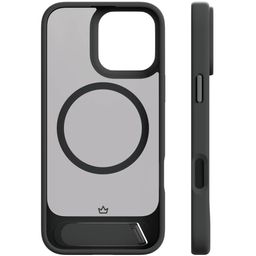 Чехол-накладка VLP Reels Case для iPhone 16 Pro Max, поликарбонат, черный— фото №1