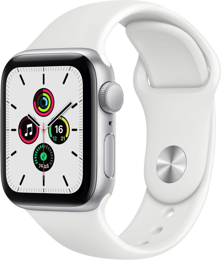 Apple Watch SE 2 GPS + Cellular 40mm (корпус - серебристый)— фото №0