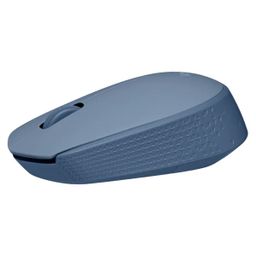 Мышь Logitech M171, беспроводная, голубой+серый— фото №3