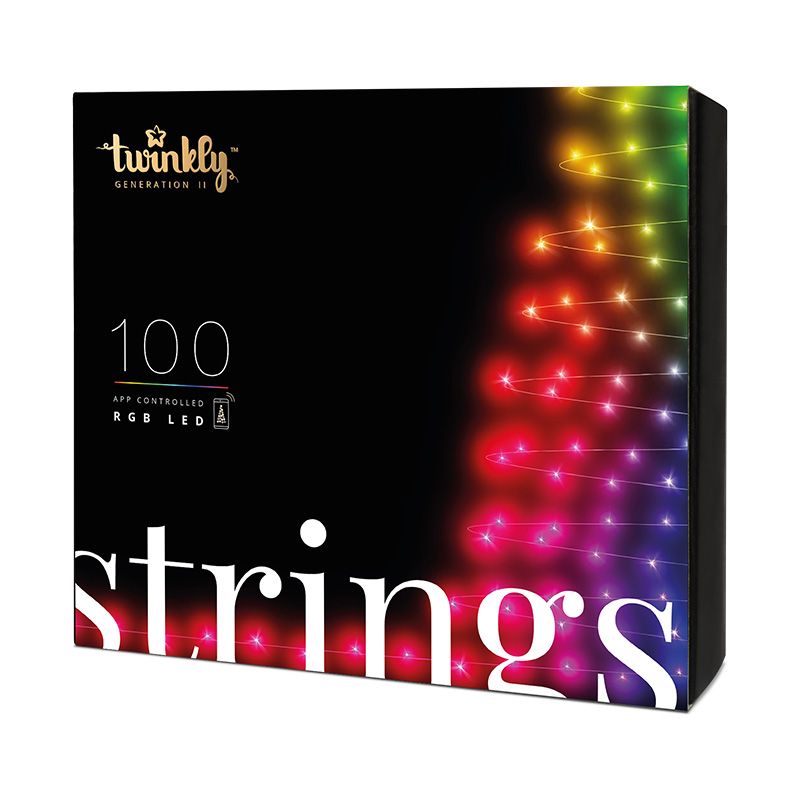 Smart-гирлянда Twinkly Strings TWS-100-STP— фото №0