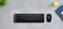 Клавиатура и мышь Logitech MK220, черный— фото №6