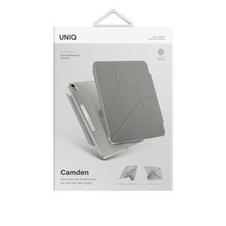 Чехол-книжка Uniq Camden для iPad 10,9″ 2022 (2022), полиуретан, серый— фото №4