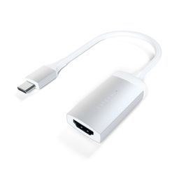 Адаптер Satechi USB-C to HDMI USB-C / HDMI (f), серебристый— фото №0