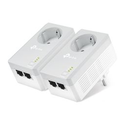 Адаптер PowerLine TP-LINK TL-PA4020P KIT, белый— фото №1