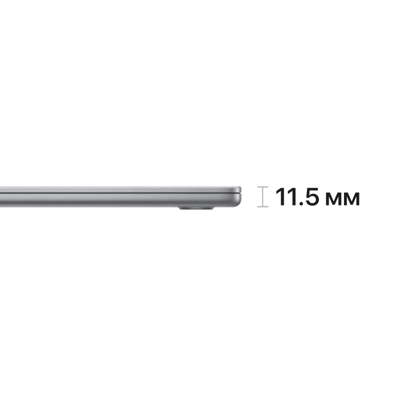 2023 Apple MacBook Air 15.3″ серый космос (Apple M2, 16Gb, SSD 512Gb, M2 (10 GPU))— фото №2