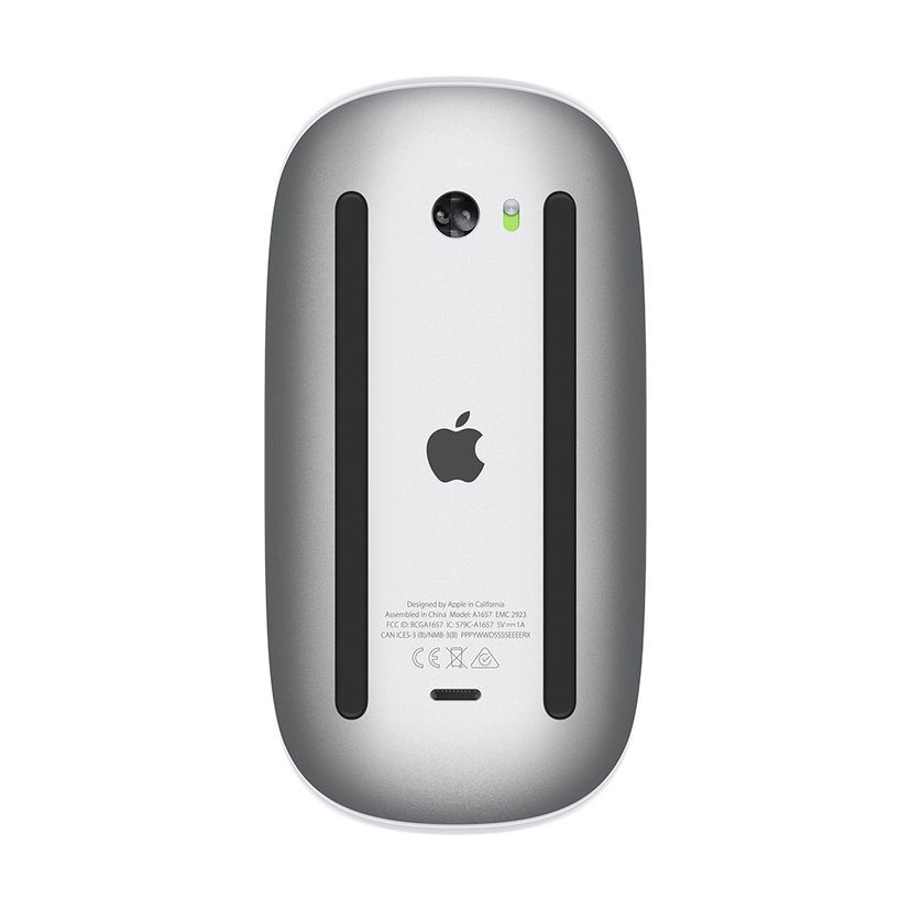 Мышь Apple Magic Mouse 3, беспроводная, белый+серебристый— фото №2